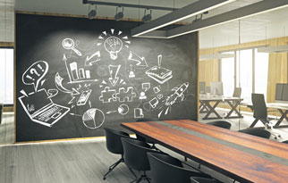 Office Chalkboard - Chalkboard Laminates